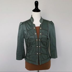 NWOT Double Breasted Military Jacket